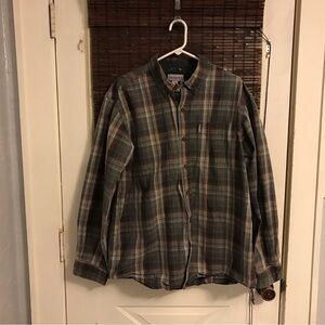 Mens Carhartt Long Sleeve Button Down